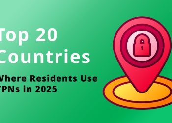 Top 20 Countries Where Residents Use VPNs in 2025