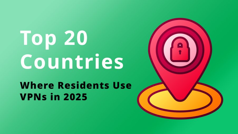 Top 20 Countries Where Residents Use VPNs in 2025